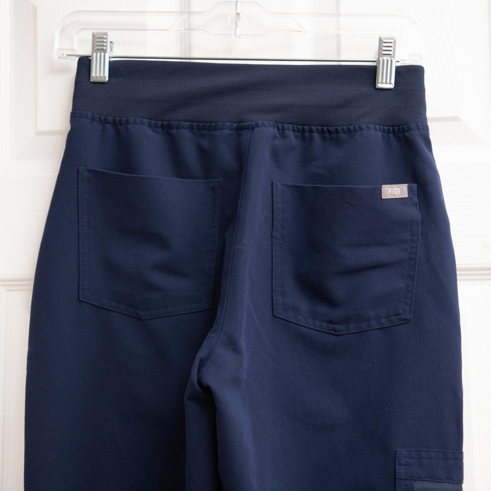 FIGS Jacket and Jogger Pants Technical Collection Scrubs Navy Blue Healthcare - Picture 10 of 11